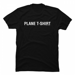 plane black shirt